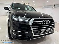 Audi Q7 2.0 TFSI QUATTRO 4WD LED 2016 Black Rear Entertainment